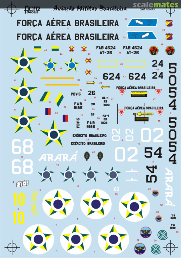 Boxart HB-350; PBY-5; B-25J/B; AT-26; T-6G 48-08 FCM Boxart HB-350; PBY-5; B-25J/B; AT-26; T-6G 48-08 FCM