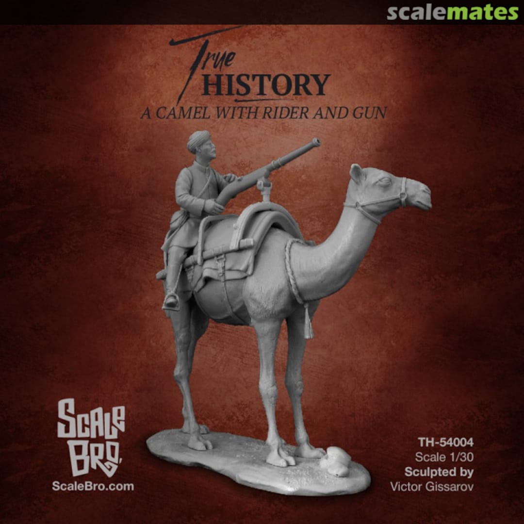 Boxart A camel with rider and gun TH-54004 ScaleBro