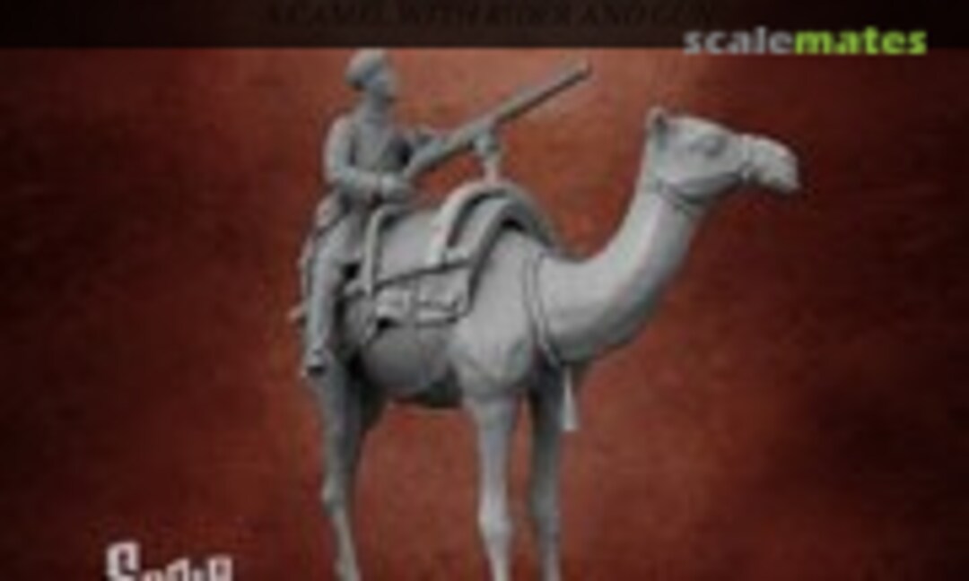 1:30 A camel with rider and gun (ScaleBro TH-54004) TH-54004