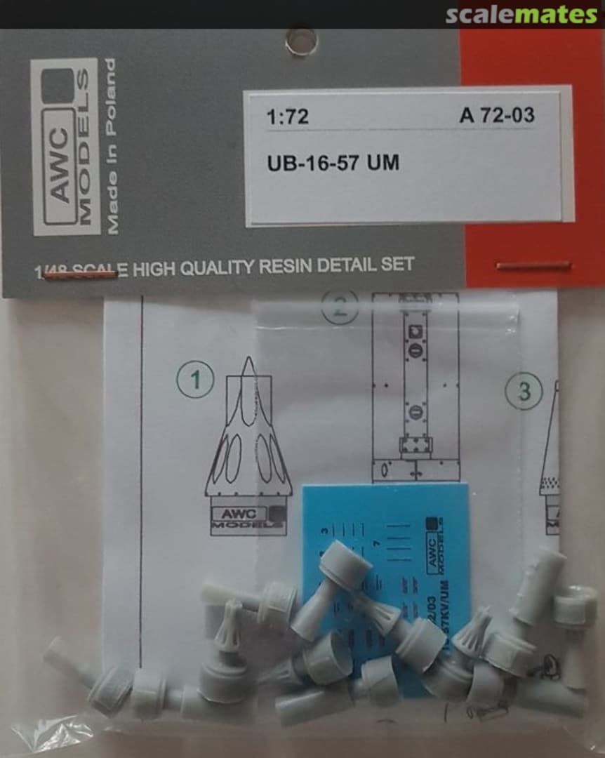 Boxart UB-16-57 UM A72-03 AWC Models