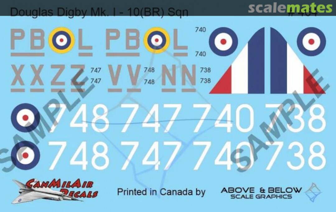 Boxart Douglas B-18A Digby Mk.1 464 Above & Below Graphics Boxart Douglas B-18A Digby Mk.1 464 Above & Below Graphics