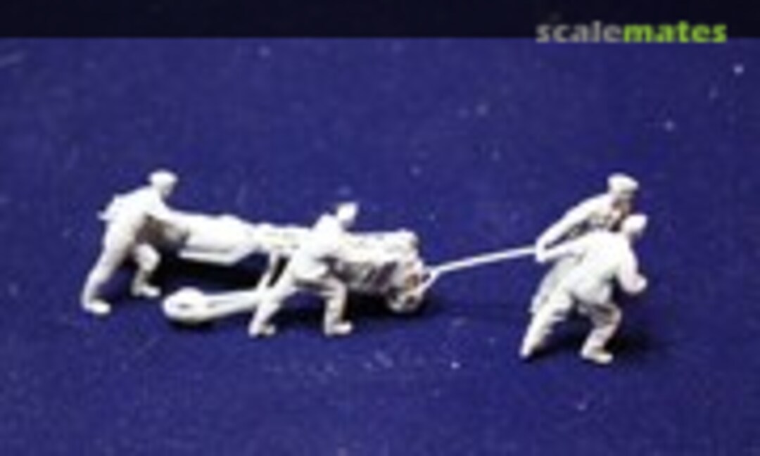 1:72 4 Luftwaffe mechanics with bomb trolley and 500 kg bomb (Peddinghaus-Decals 72F042) 72F042