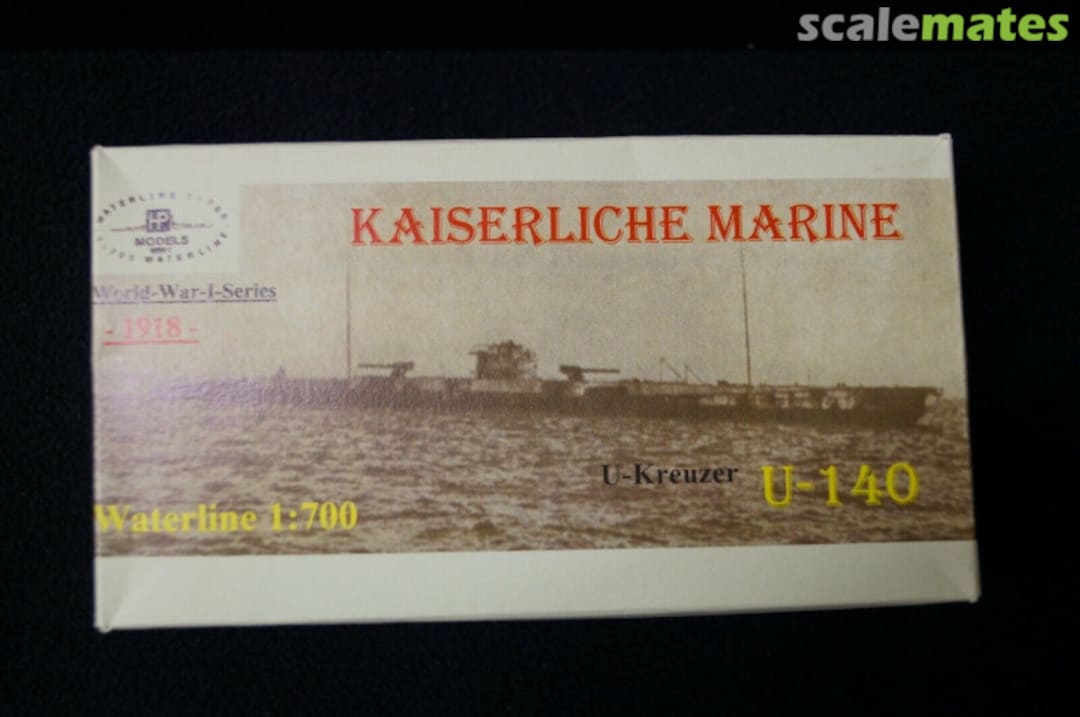Boxart U Kreuzer U-140 WWI-WL-G-094 HP-Models Boxart U Kreuzer U-140 WWI-WL-G-094 HP-Models