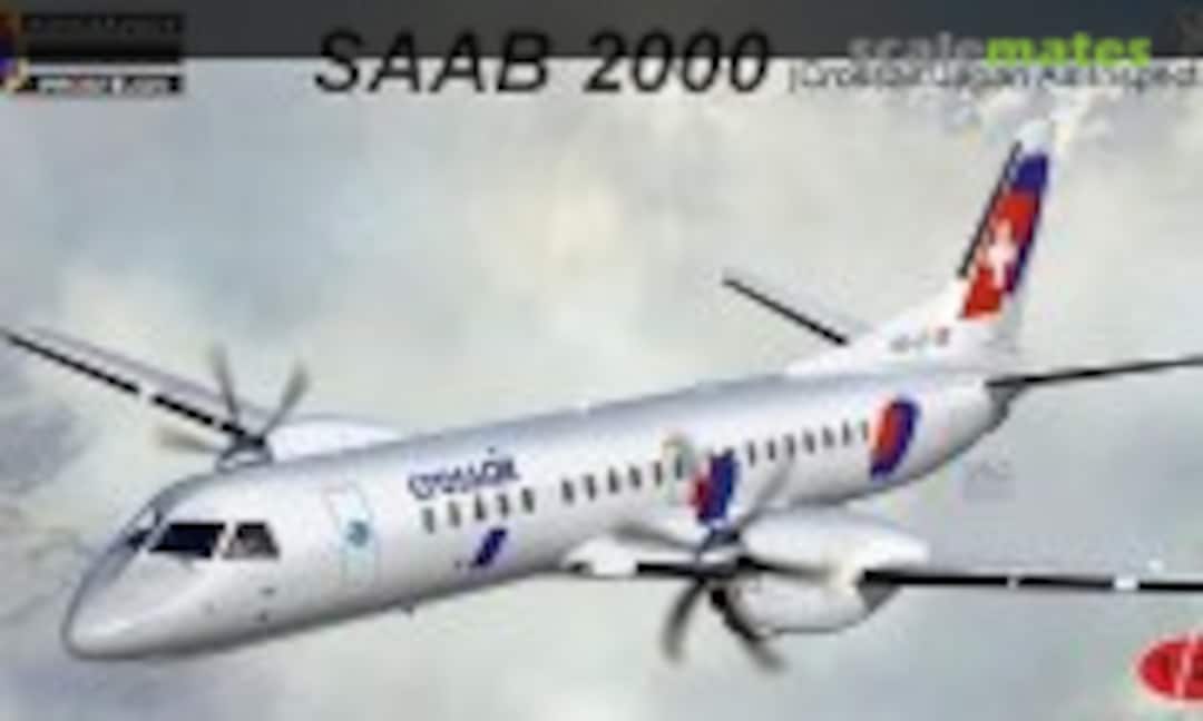 1:200 SAAB 2000 (Kovozávody Prostějov KPM2006) KPM2006