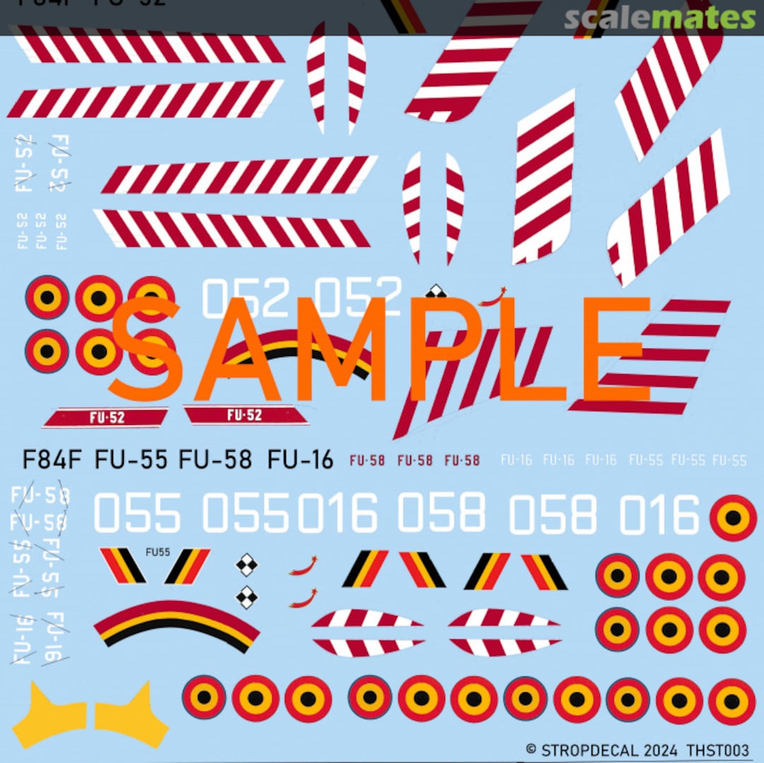 Boxart Thunderstreak Specials STR003 Stropdecal Boxart Thunderstreak Specials STR003 Stropdecal