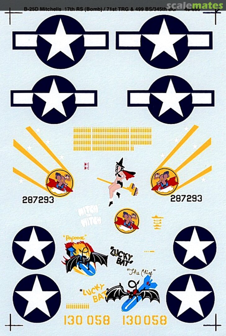 Boxart B-25D Mitchells 48-680 SuperScale International