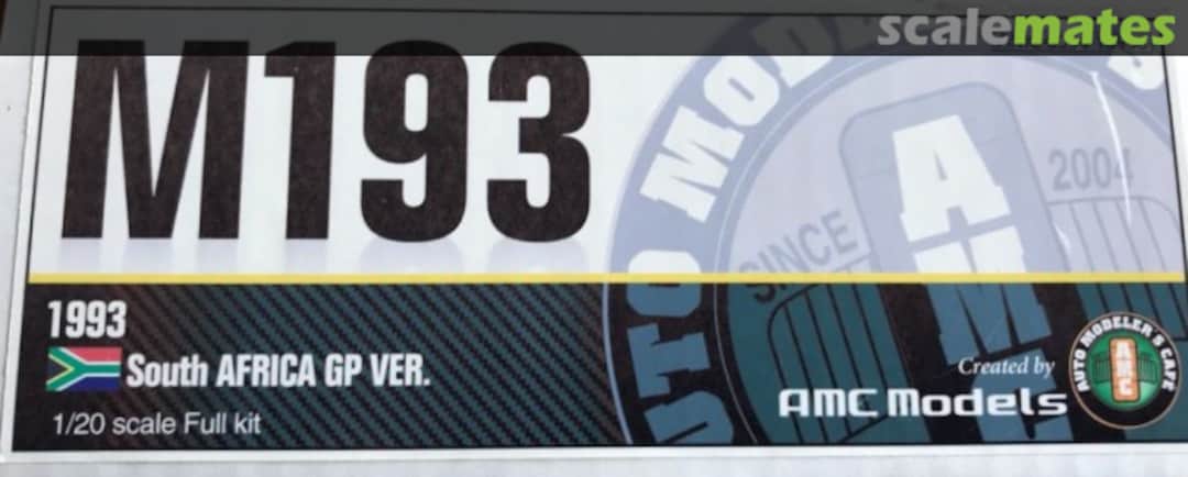 Boxart Minardi M193 AMC-0004 Auto Modeler's Cafe Boxart Minardi M193 AMC-0004 Auto Modeler's Cafe