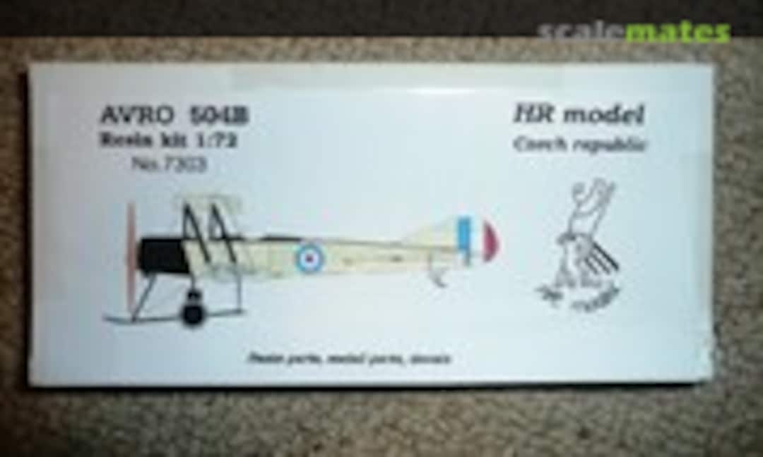 1:72 Avro 504B (HR Model 7303) 7303