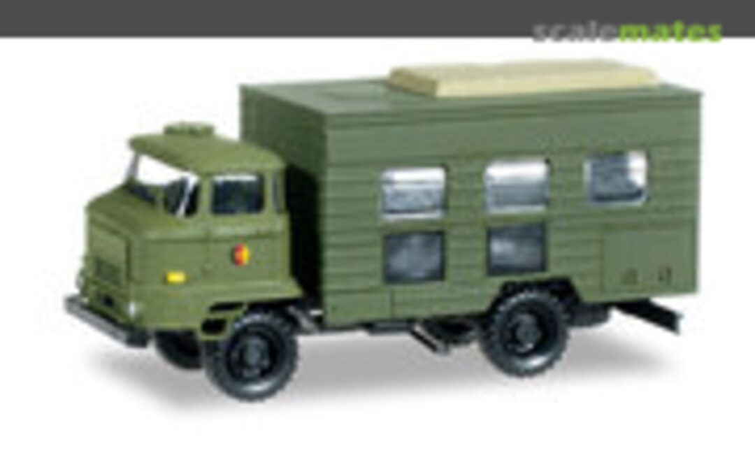 1:87 IFA L 60 Koffer-LKW &quot;Feuerwehr der NVA&quot; (Herpa 745215)