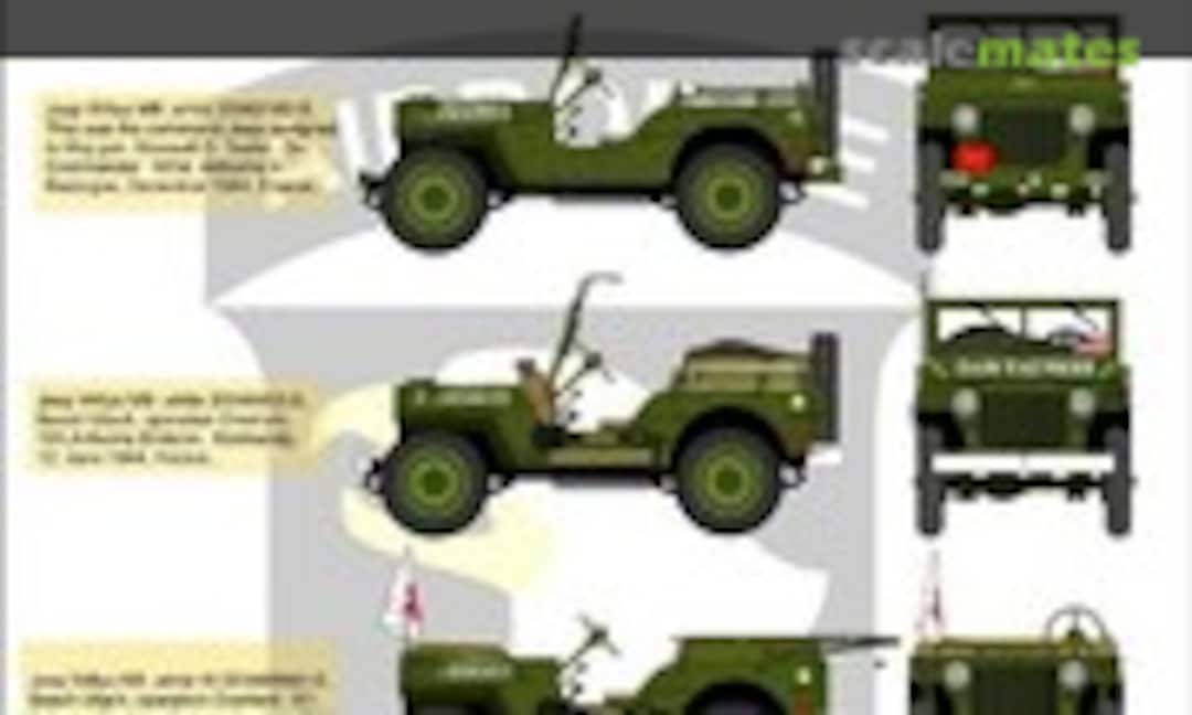 1:35 Willys Jeep MB/Ford GPW: 101st Airborne Division (H-Models Decals HMT35042) HMT35042