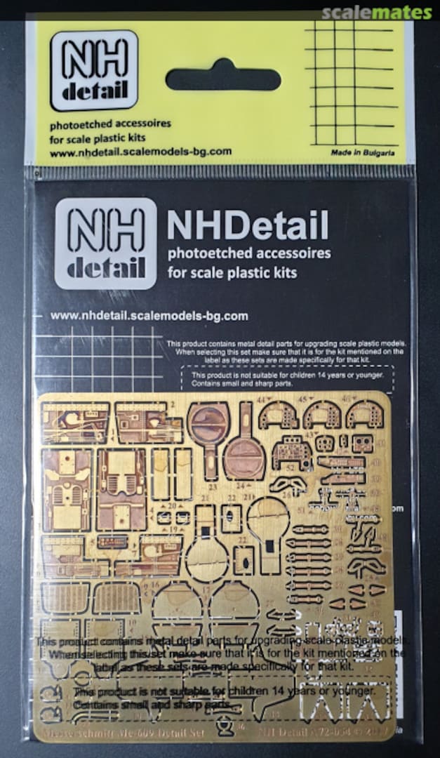 Boxart Messerschmitt Me-609 Detail Set A72-054 NH Detail Boxart Messerschmitt Me-609 Detail Set A72-054 NH Detail