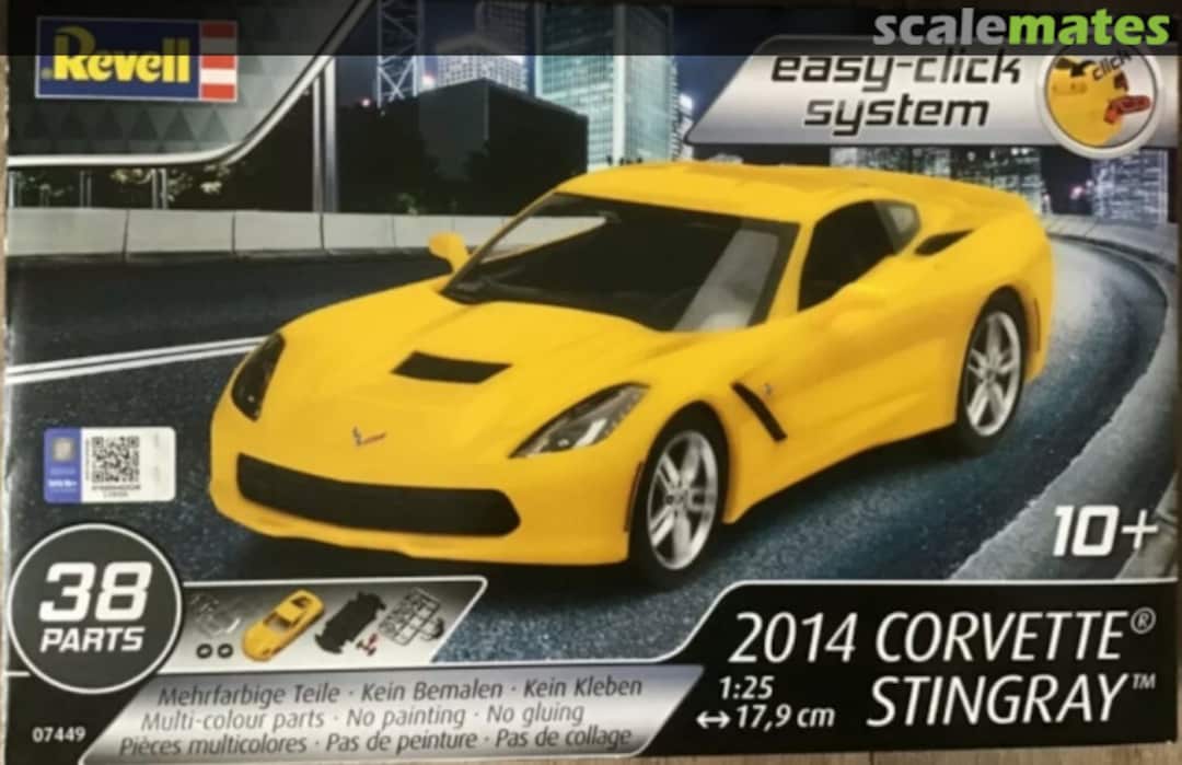 Boxart 2014 Corvette Stingray 07449 Revell Boxart 2014 Corvette Stingray 07449 Revell