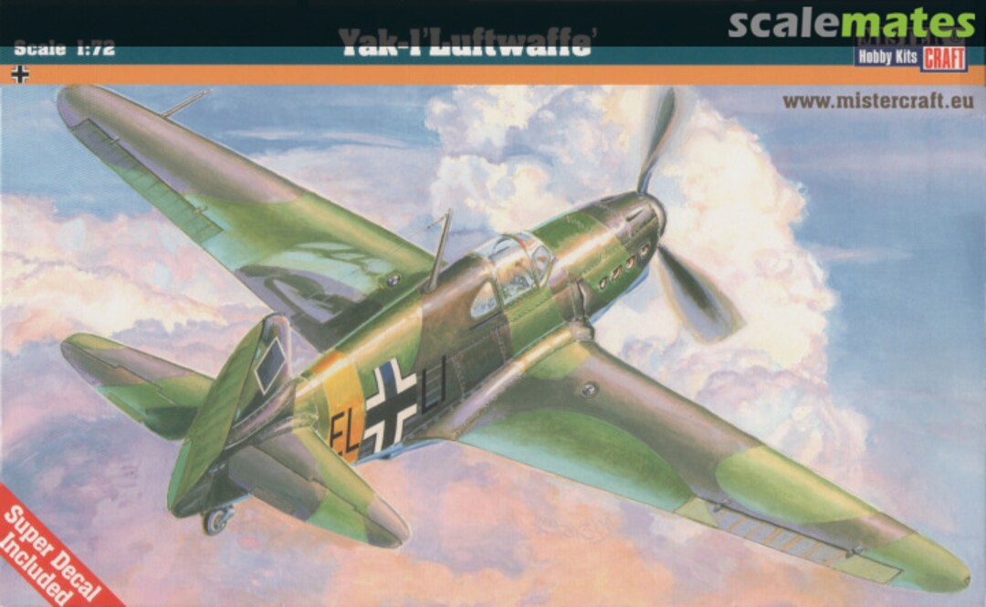 Boxart Yak-1 'Luftwaffe' B-18 MisterCraft Boxart Yak-1 'Luftwaffe' B-18 MisterCraft