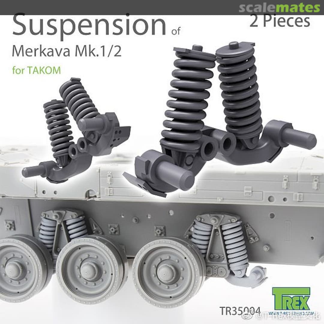 Boxart Merkava Mk.1/2 Suspension TR35004 T-Rex Studio Boxart Merkava Mk.1/2 Suspension TR35004 T-Rex Studio