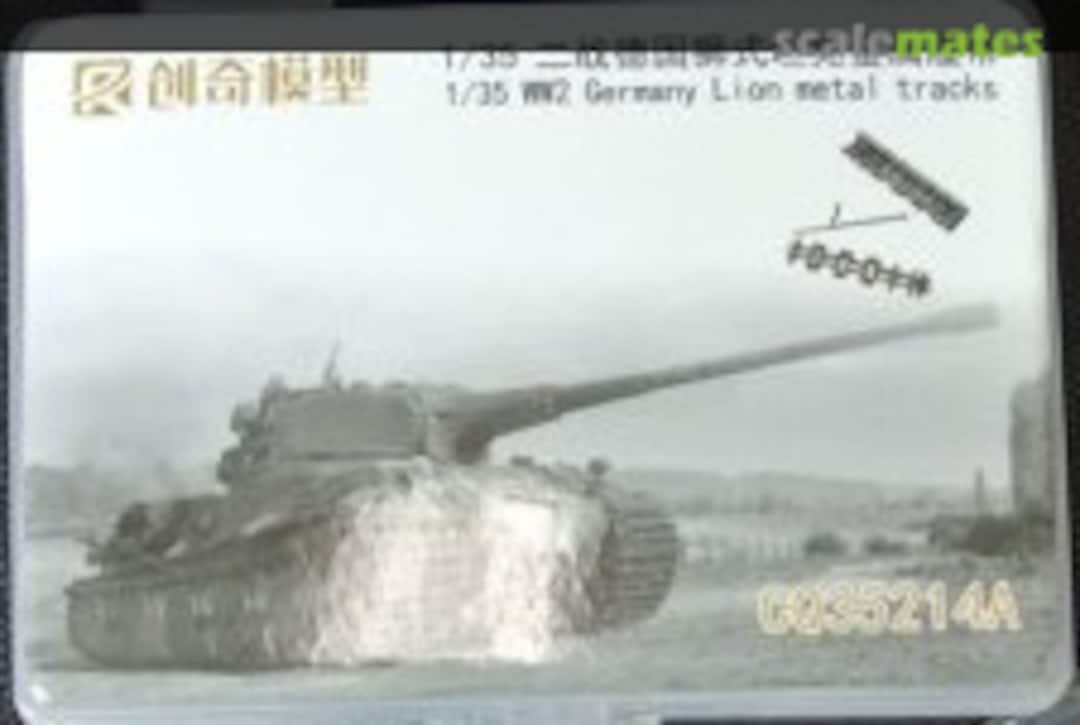 Boxart Panzerkampfwagen VII Lowe Metal Tracks w/Pins CM-35214A R Model Boxart Panzerkampfwagen VII Lowe Metal Tracks w/Pins CM-35214A R Model