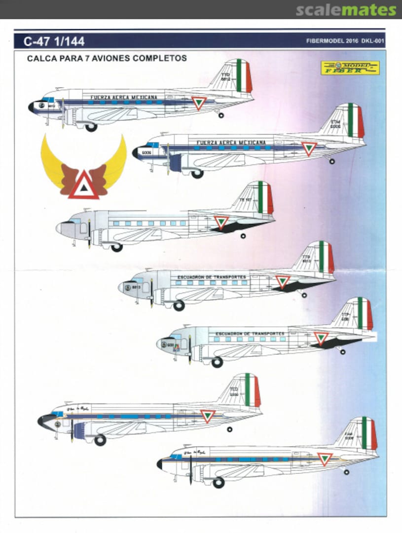 Boxart C-47 1/144 DKL-001 Fiber Model Boxart C-47 1/144 DKL-001 Fiber Model