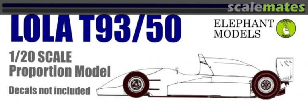 Boxart Lola T93/50 1993 EM2003P Elephant Models Boxart Lola T93/50 1993 EM2003P Elephant Models