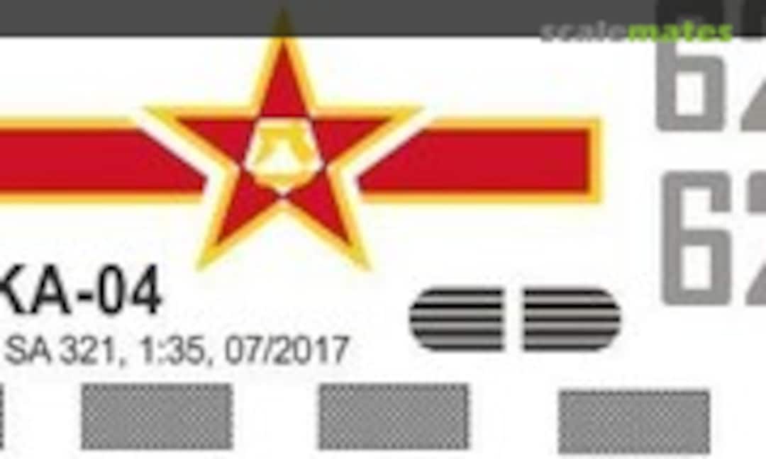 1:35 SA 321 - chinesische Z-8 (Heli Scale Quality Decal 141) Decal 141
