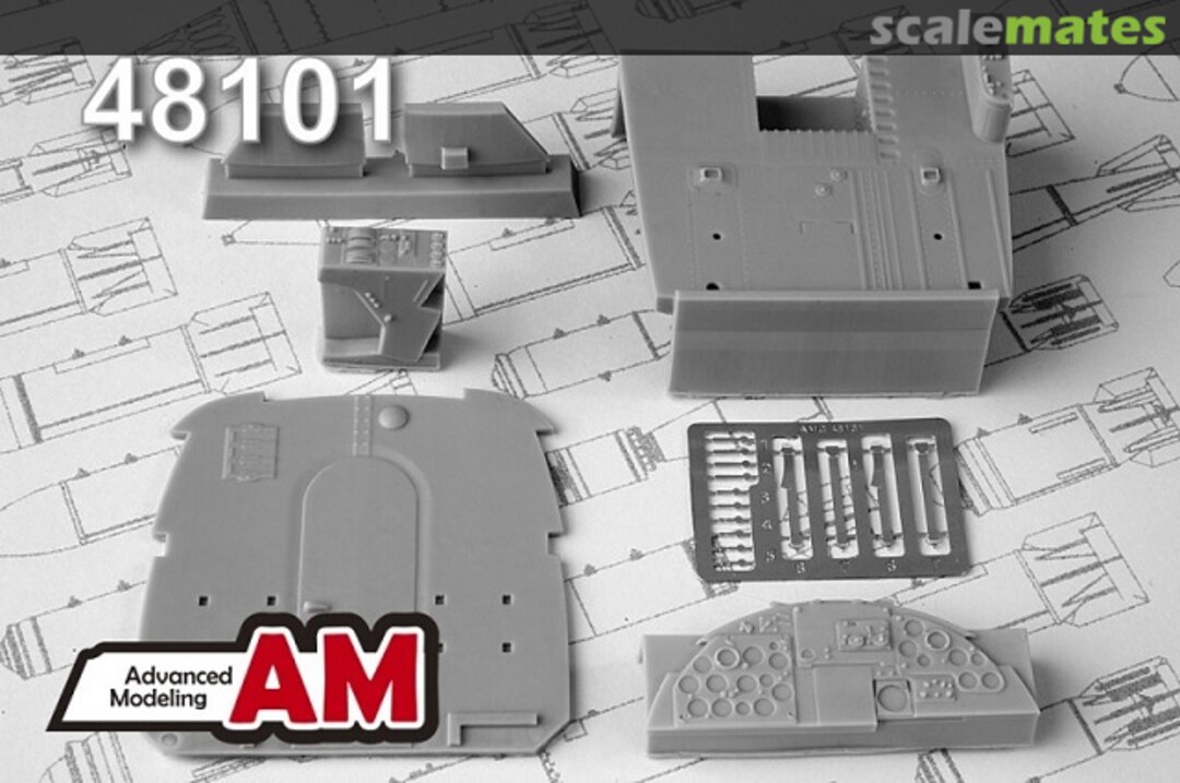 Boxart An-2 cockpit set АМС 48101 Amigo Models Boxart An-2 cockpit set АМС 48101 Amigo Models