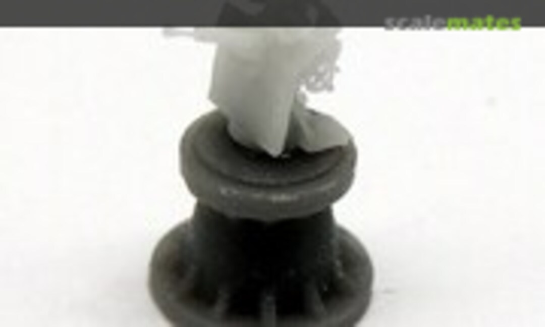 1:350 QF 2 Pdr. Pom Pom Mk.VIII on single mount Mk.VII (Black Cat Models AC350037a)