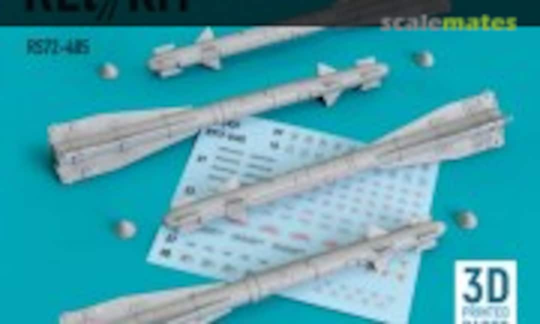 1:72 R-60М (AA-8 Aphid) Missiles (ResKit RS72-0405) RS72-0405
