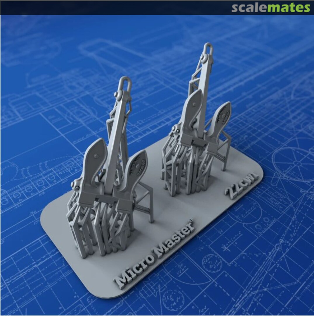 Boxart Byers Stockless 22cwt Anchors MM1195P Micro Master Boxart Byers Stockless 22cwt Anchors MM1195P Micro Master