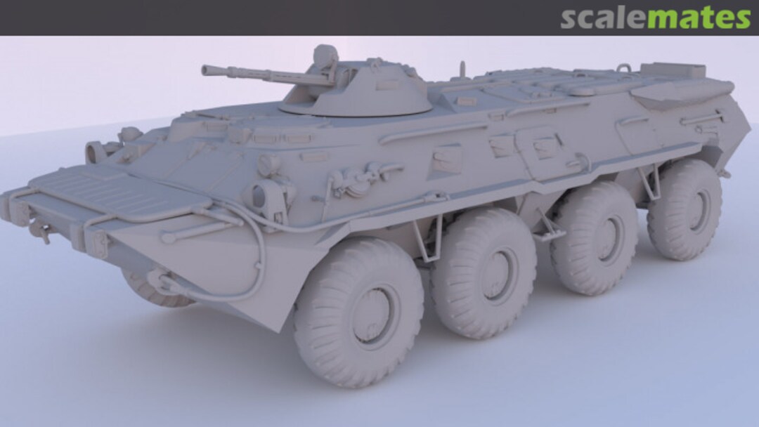 Boxart BTR-80M 176 Scalemodels72 Boxart BTR-80M 176 Scalemodels72