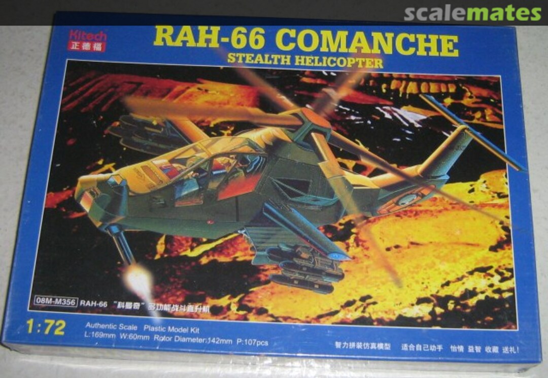Boxart RAH-66 Comanche O8M-356 Kitech Boxart RAH-66 Comanche O8M-356 Kitech