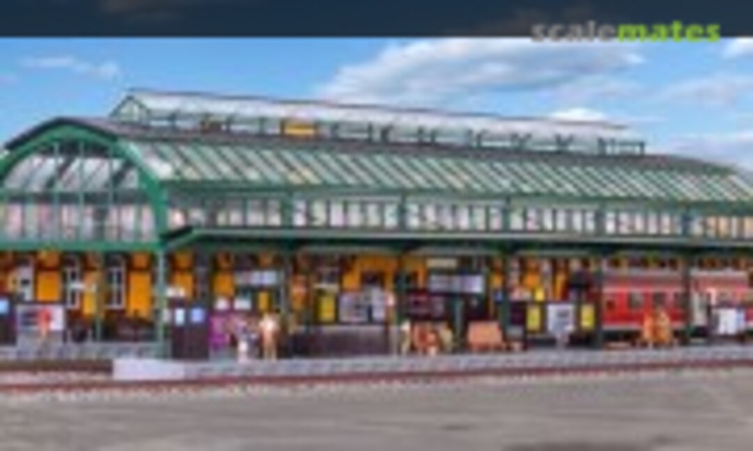 Train shed Bonn (Kibri 4026602395654)