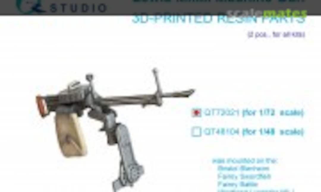 1:72 Lewis Mk.III Aircraft Machine Gun (2 pcs) (Quinta Studio QT72021) QT72021