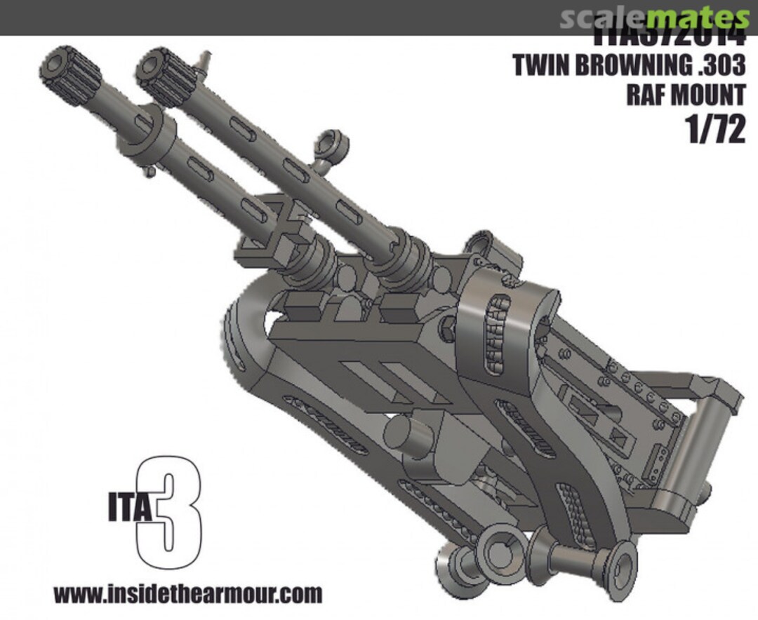 Boxart RAF Browning .303 twin mount ITA372014 Inside the Armour ITA3 Boxart RAF Browning .303 twin mount ITA372014 Inside the Armour ITA3