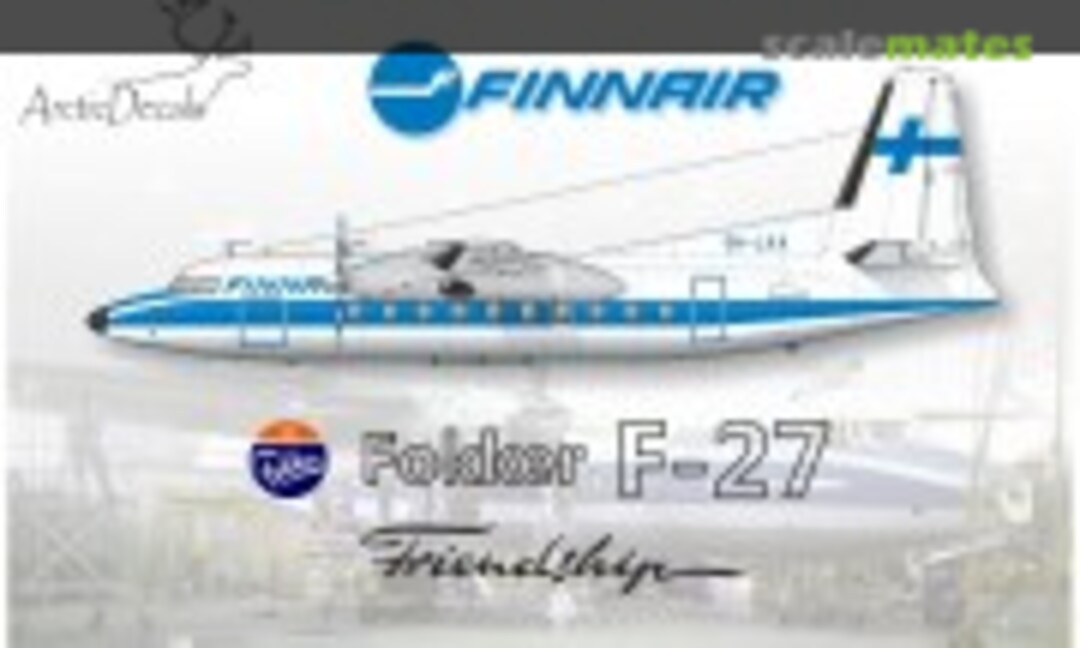 1:144 Fokker F-27 Finnair (Arctic Decals ARC144-012) ARC144-012