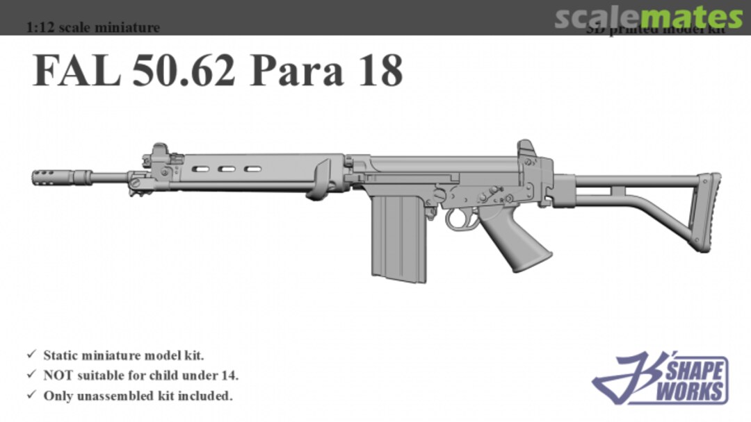 Boxart FAL 50.62 Para 18 JS12A046 Js' Shapeworks