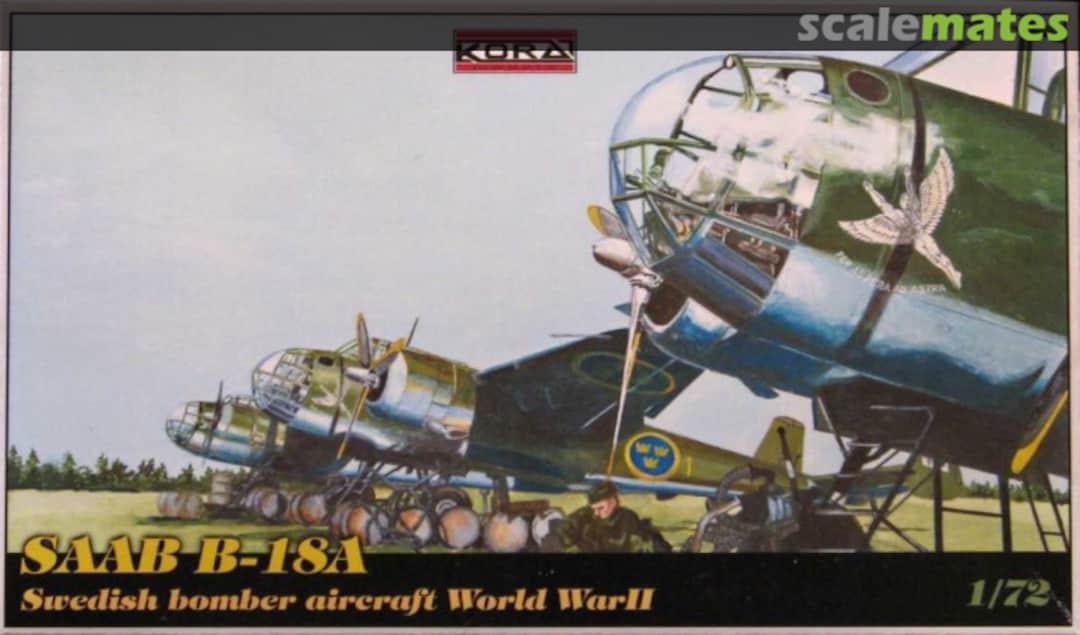 Boxart Saab B-18A 7293 Kora Models Boxart Saab B-18A 7293 Kora Models