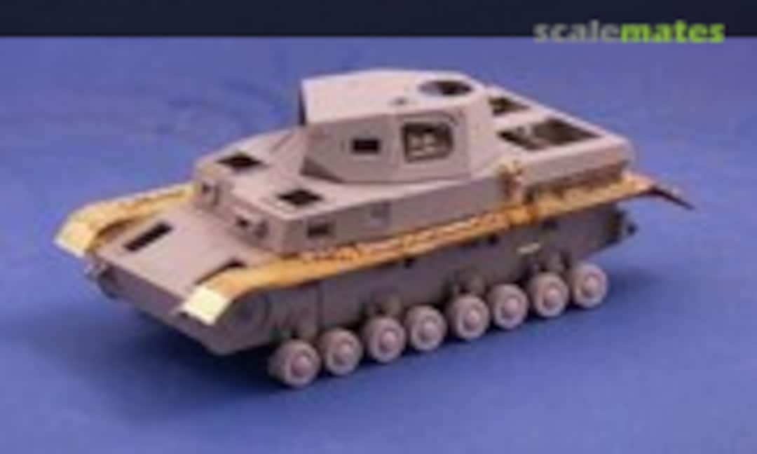 1:35 Fenders & Tool Handles for German Tank Pz.Kpfw.IV Ausf.E (DML) ~ (Armorscale P35-019) P35-019