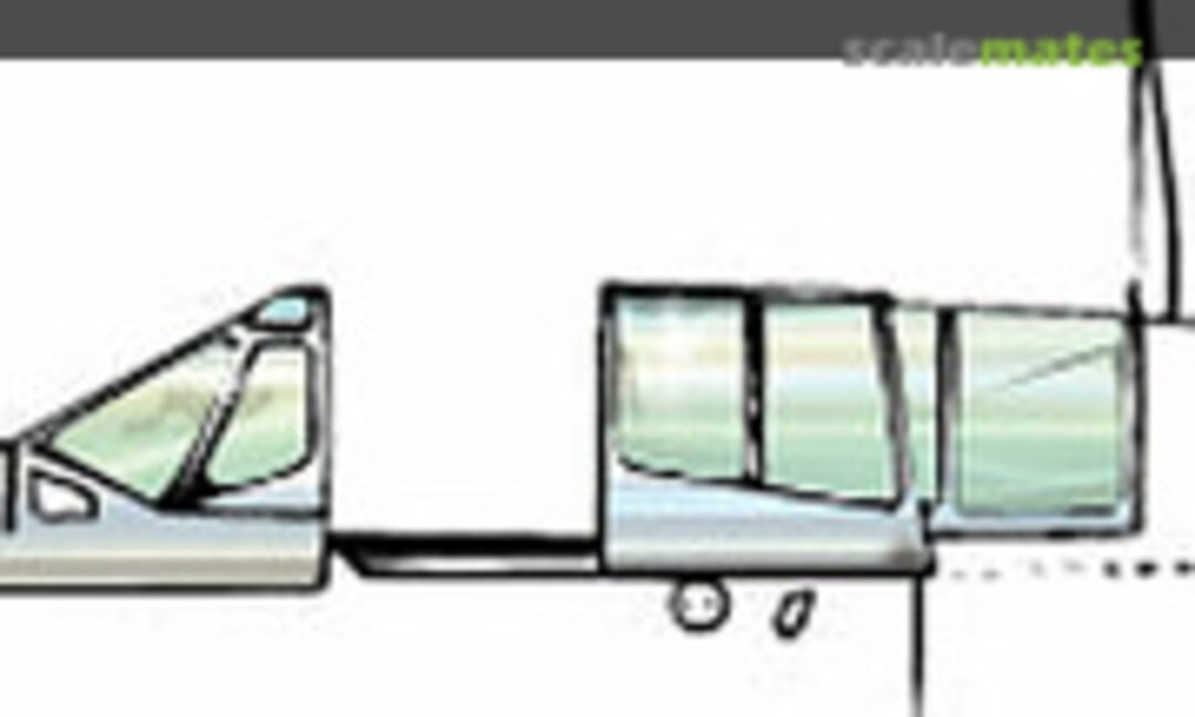 1:48 Canopy - P-40N Warhawk (MAU kit) (Squadron 9569) 9569