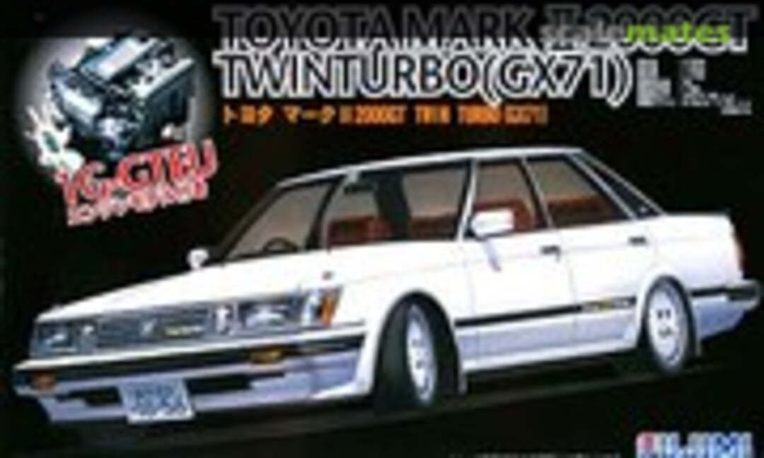1:24 Toyota Mark II 2000GT Twin Turbo (GX71) (Fujimi 03834)