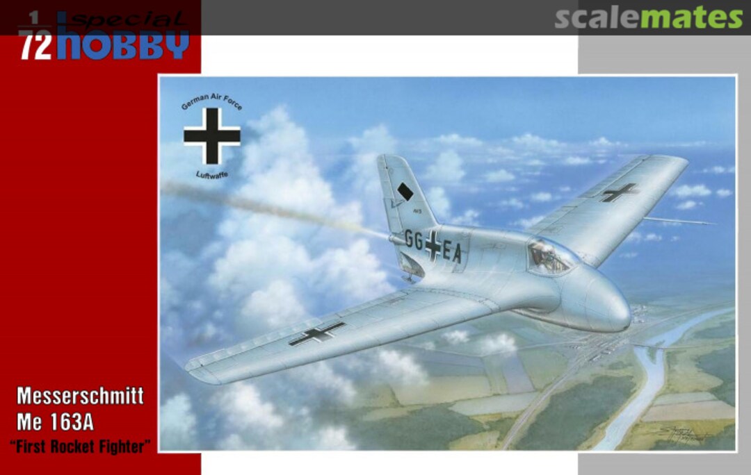 Boxart Messerschmitt Me 163A SH72334 Special Hobby Boxart Messerschmitt Me 163A SH72334 Special Hobby