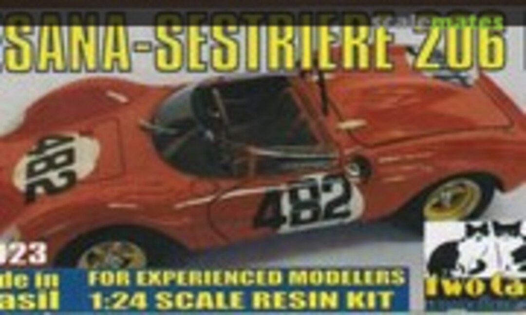 1:24 Ferrari 206P (Two Cats Models 24023)