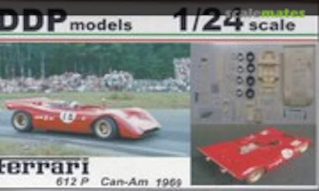 1:24 1969 Ferrari 612P CanAm (DDP 005)