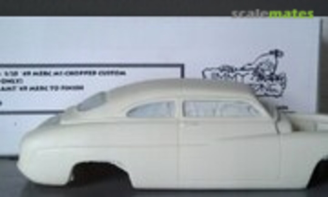 1:25 1949 Mercury M1 Chopped Custom Body (for AMT) (Jimmy Flintstone NB126) NB126