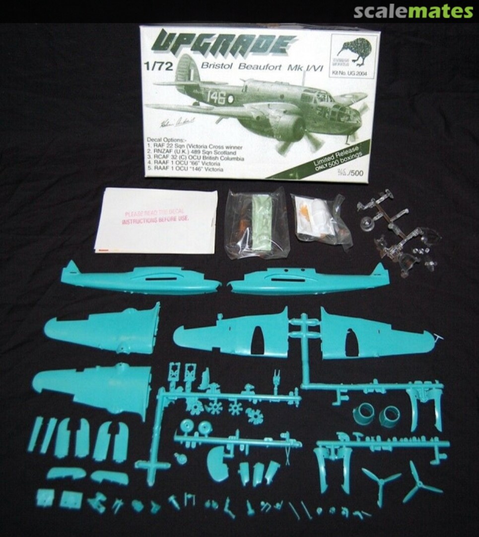 Contents Bristol Beaufort Mk I/VI UG 2004 Tasman Model Products