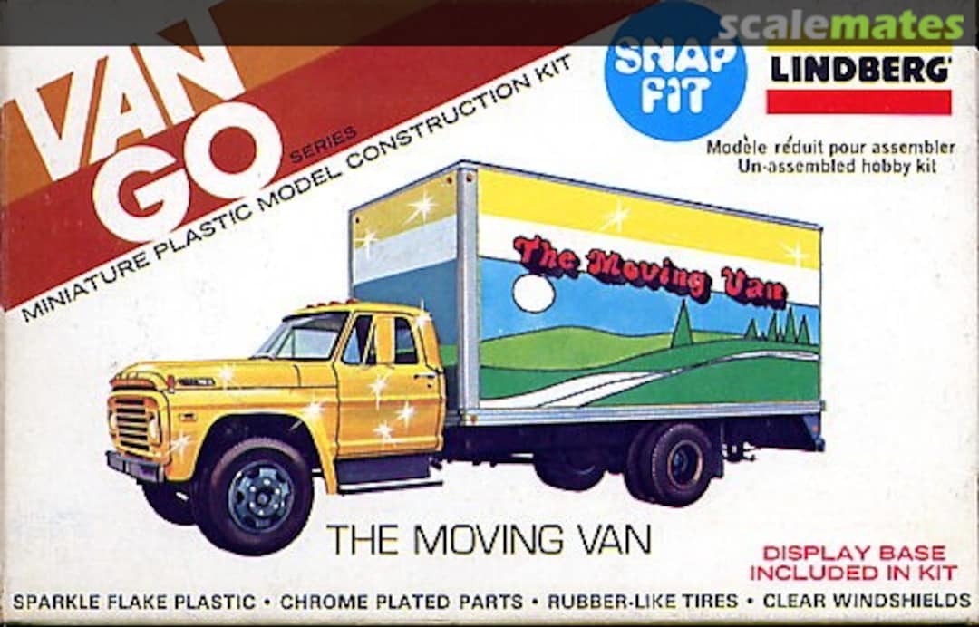 Boxart Moving Van 1082 Lindberg Boxart Moving Van 1082 Lindberg