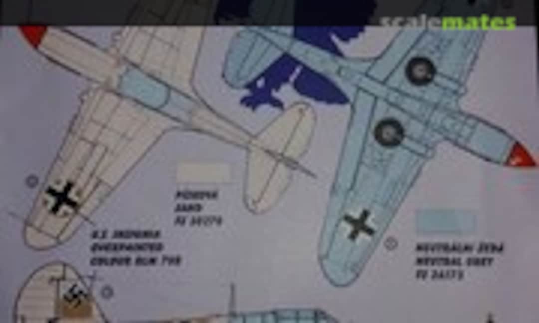 1:72 American Eagles in German Hands Curtiss P-40 F-5 CU Warhawk (Kora Models DEC 72.248) DEC 72.248