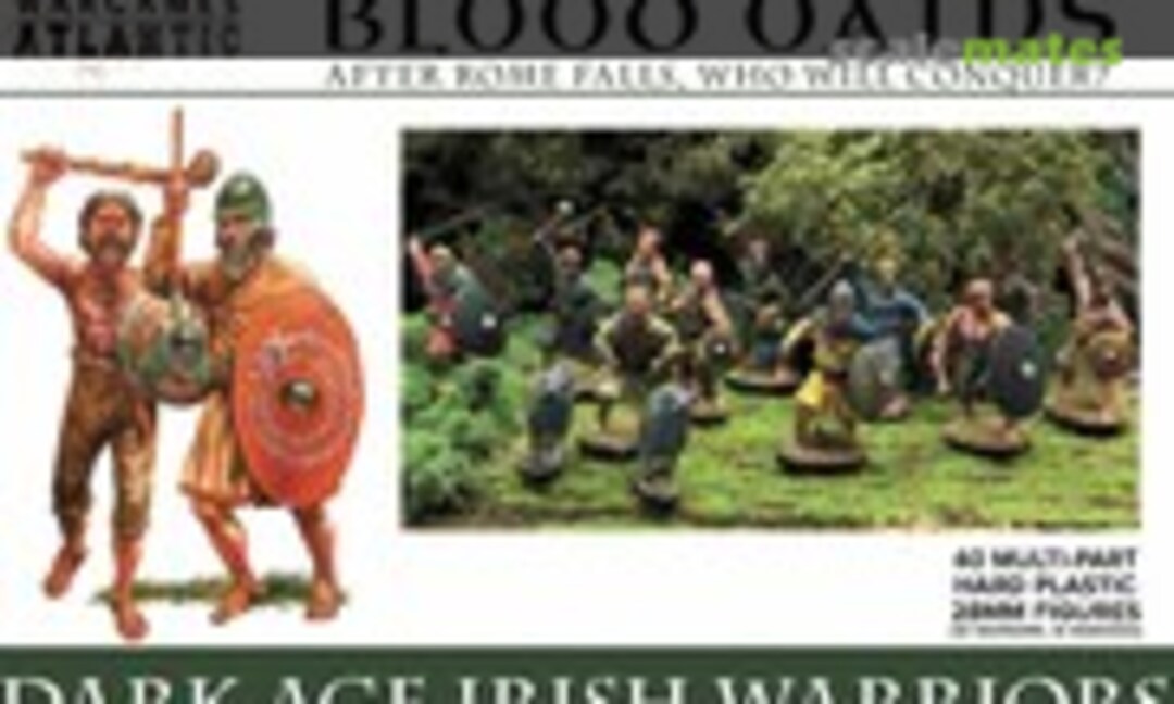 28mm Dark Age Irish Warriors (Wargames Atlantic WAABO001) WAABO001
