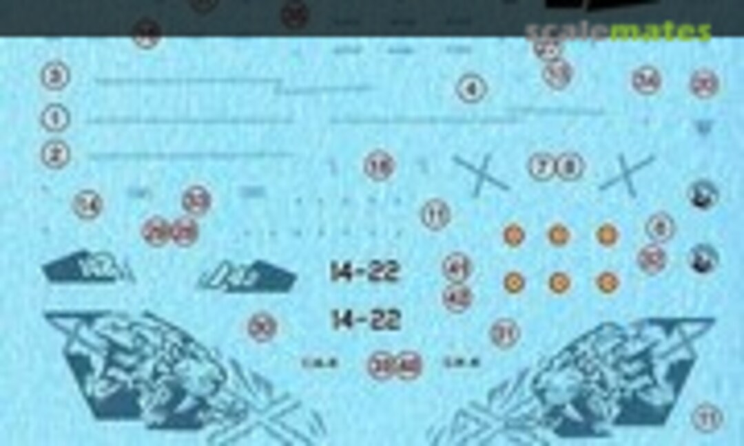 1:144 Dassault Mirage F1 (Berna Decals BD 144-18) BD 144-18