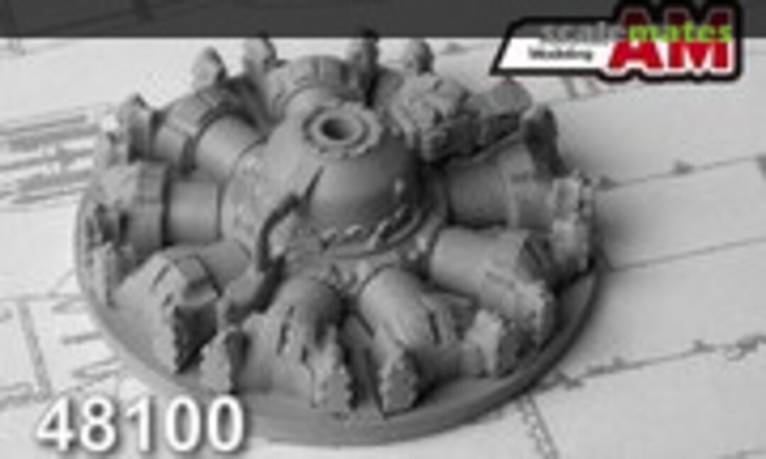 1:48 ASh-62 IR Radial piston engine An-2 (Amigo Models АМС 48100) АМС 48100