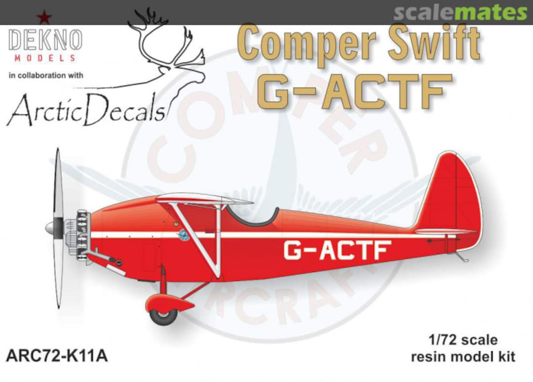 Boxart Comper Swift ARC72-K11A Arctic Decals Boxart Comper Swift ARC72-K11A Arctic Decals