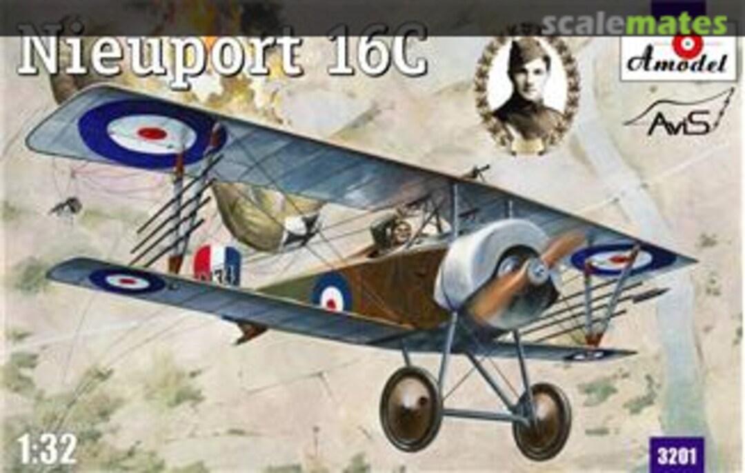Boxart Nieuport 16C 3201 Amodel Boxart Nieuport 16C 3201 Amodel