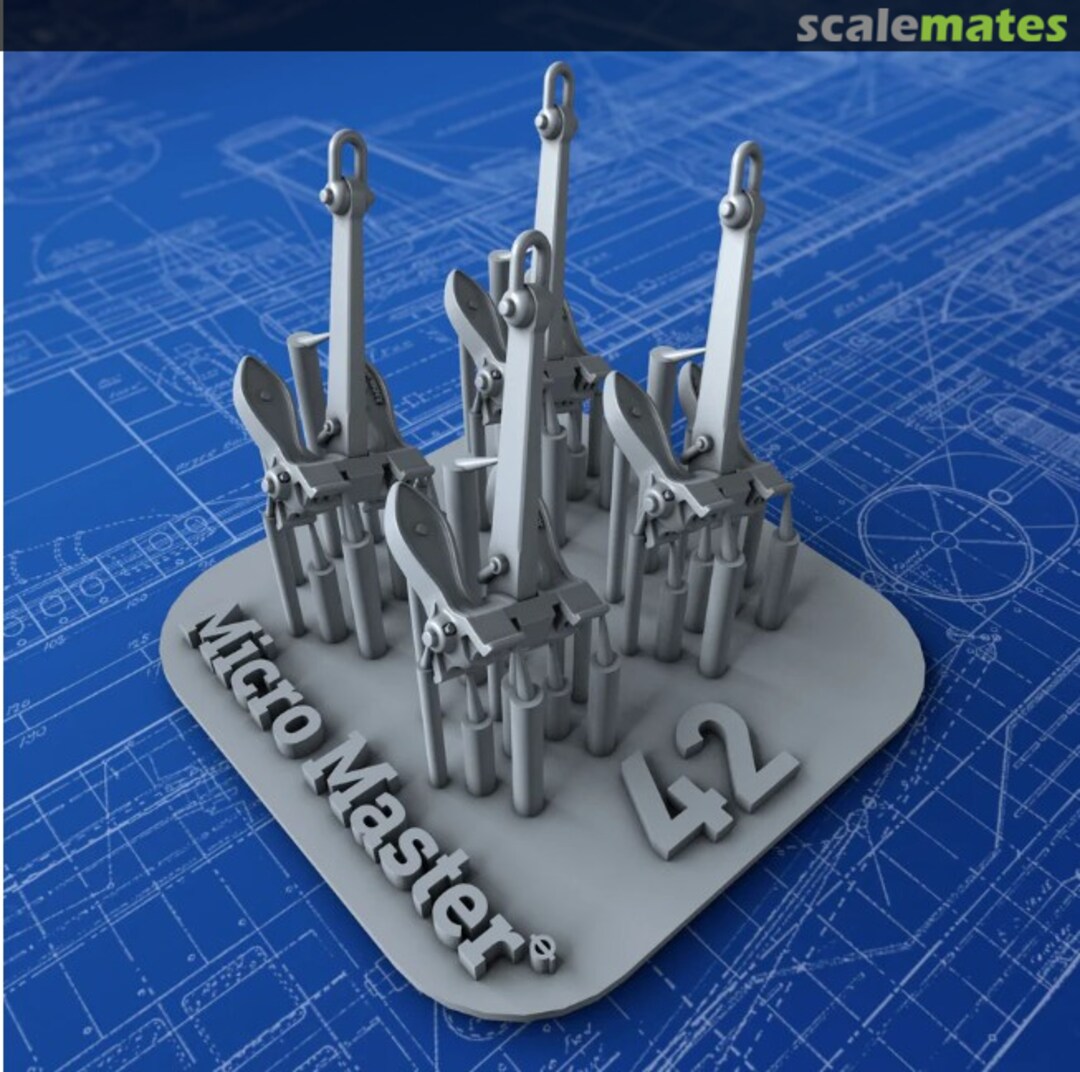 Boxart Byers Stockless 42cwt Anchors MM0517P Micro Master Boxart Byers Stockless 42cwt Anchors MM0517P Micro Master